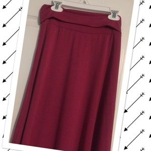 🔥🔥LuLaRoe maxi skirt *Small